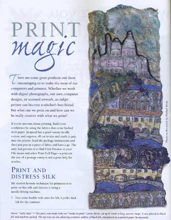 Quilting Arts Magazine - October/November 2008 Issue 35 - Image 4