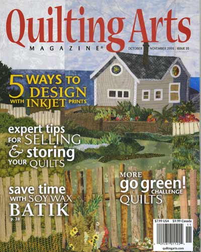Quilting Arts Magazine - October/November 2008 Issue 35