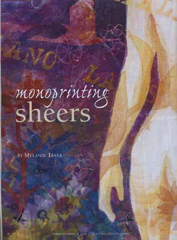 Quilting Arts Magazine - February/March 2008, Issue 31 - Image 3