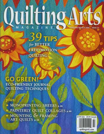 Quilting Arts Magazine - February/March 2008, Issue 31