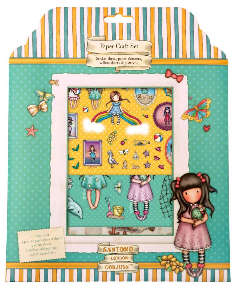 Santoro London Gorjuss Paper Craft Set [GOR-ES-SET04]