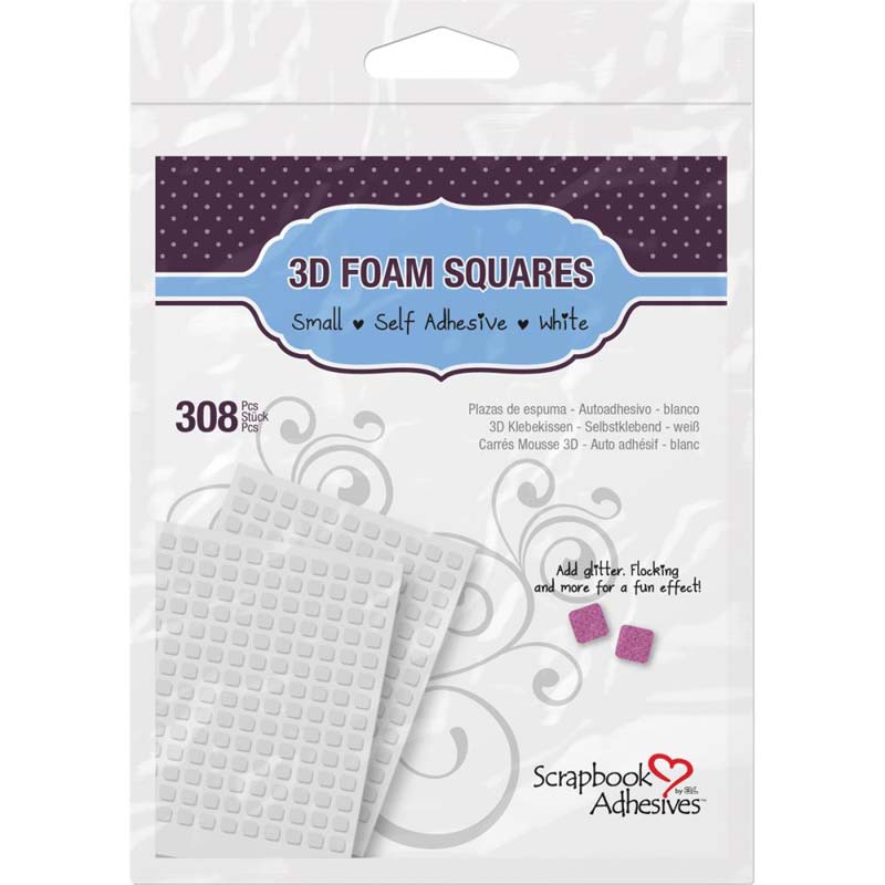 iCraft® 3D Adhesive Foam Squares 1/4 – Cardstock Warehouse