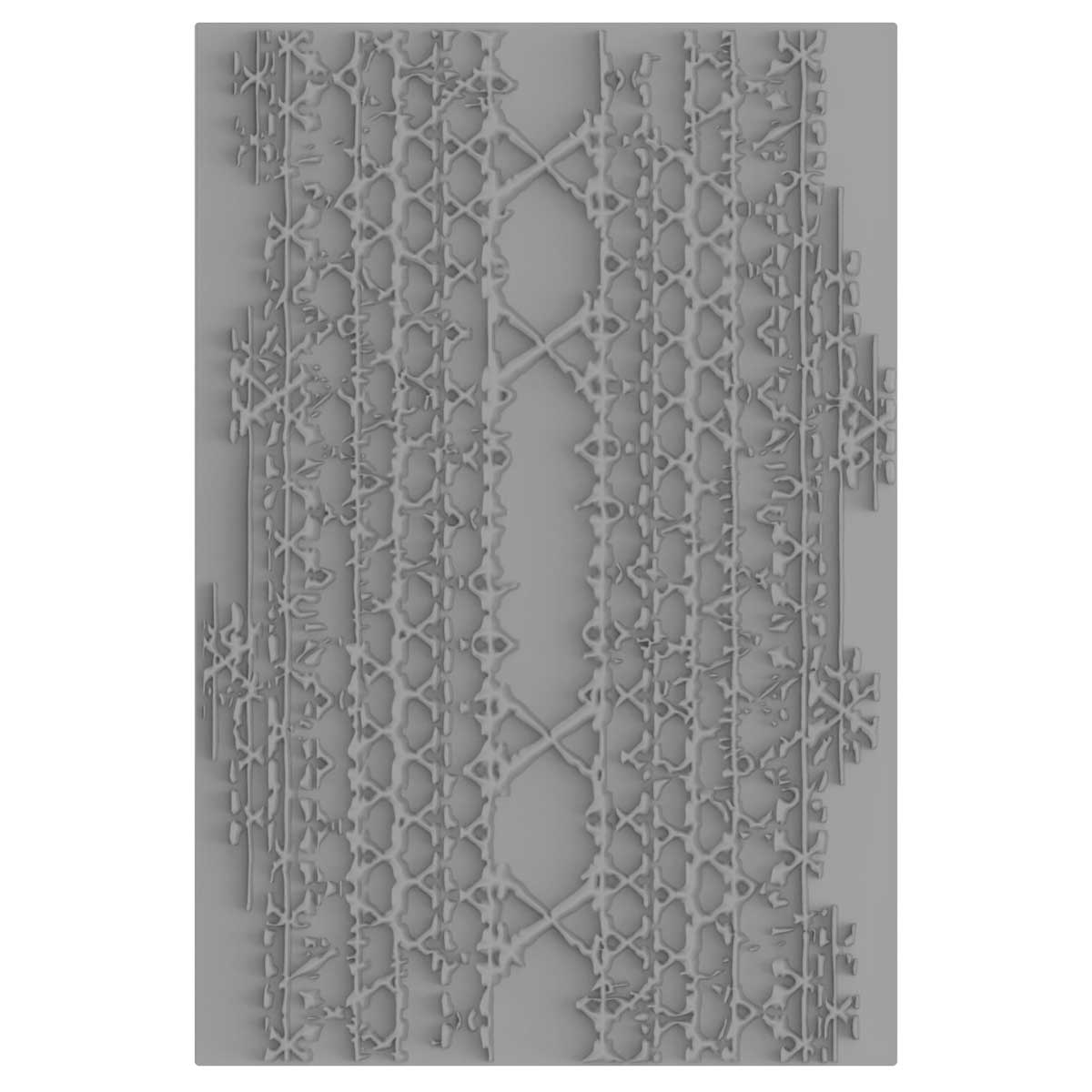 Seth Apter / Sizzix Textured Impressions 3D Embossing Folder - Magic Mesh [667049] - Image 2