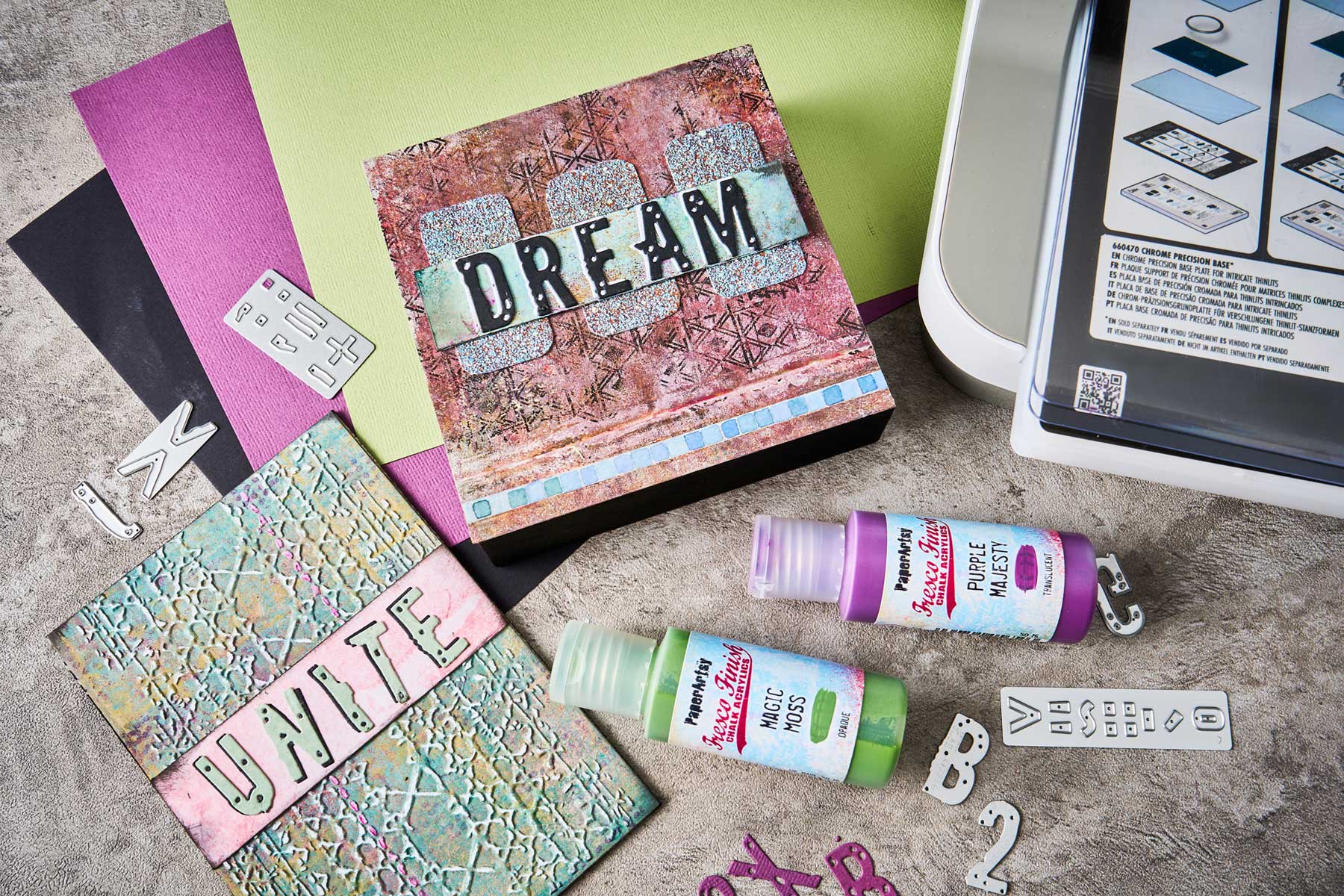 Seth Apter / Sizzix Textured Impressions 3D Embossing Folder - Magic Mesh [667049] - Image 4