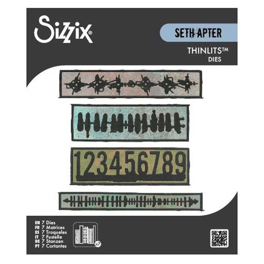 Seth Apter / Sizzix Thinlits - Borderlines [666906]