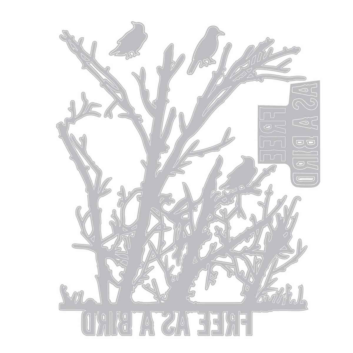 Seth Apter / Sizzix Thinlits - Free Bird [667213] - Image 2