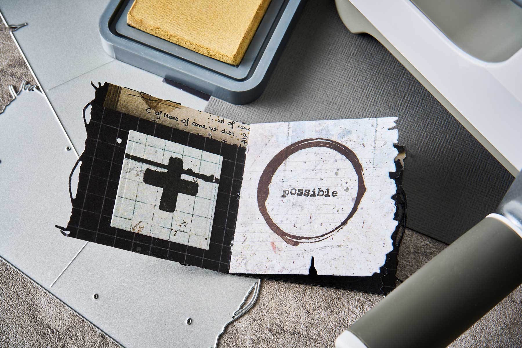 Seth Apter / Sizzix Thinlits - Mini Page Duo [667052] - Image 4