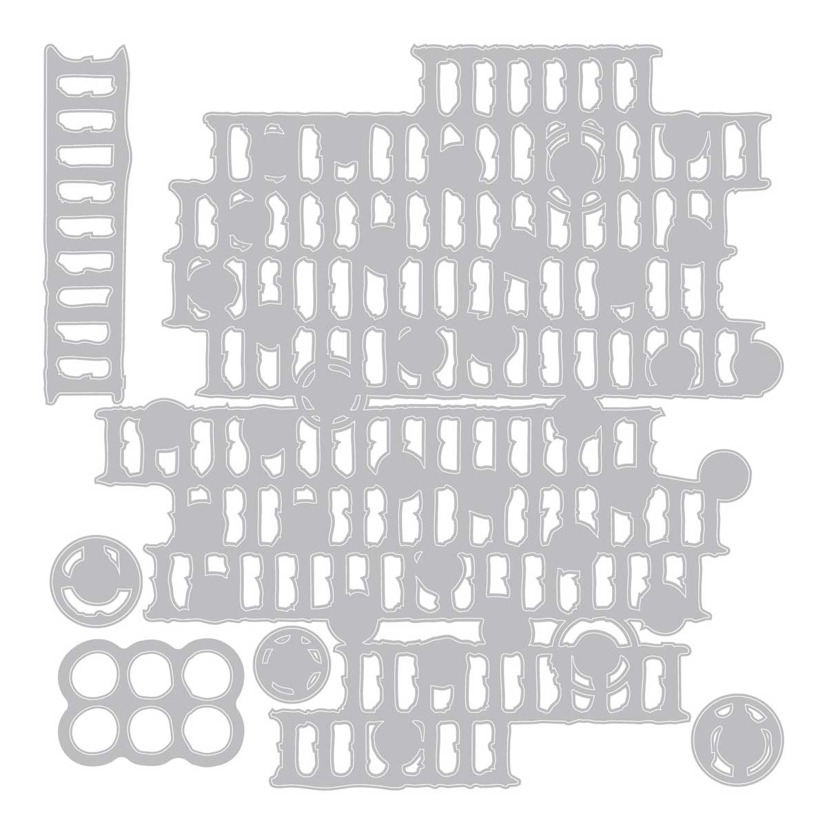 Seth Apter / Sizzix Thinlits - Stackers [667230] - Image 2