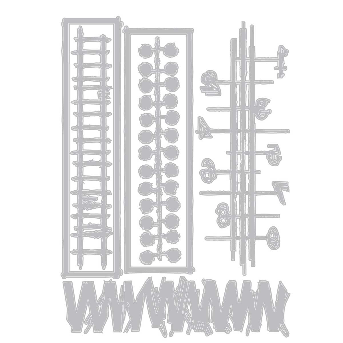 Seth Apter / Sizzix Thinlits - Stretchers [667022] - Image 2