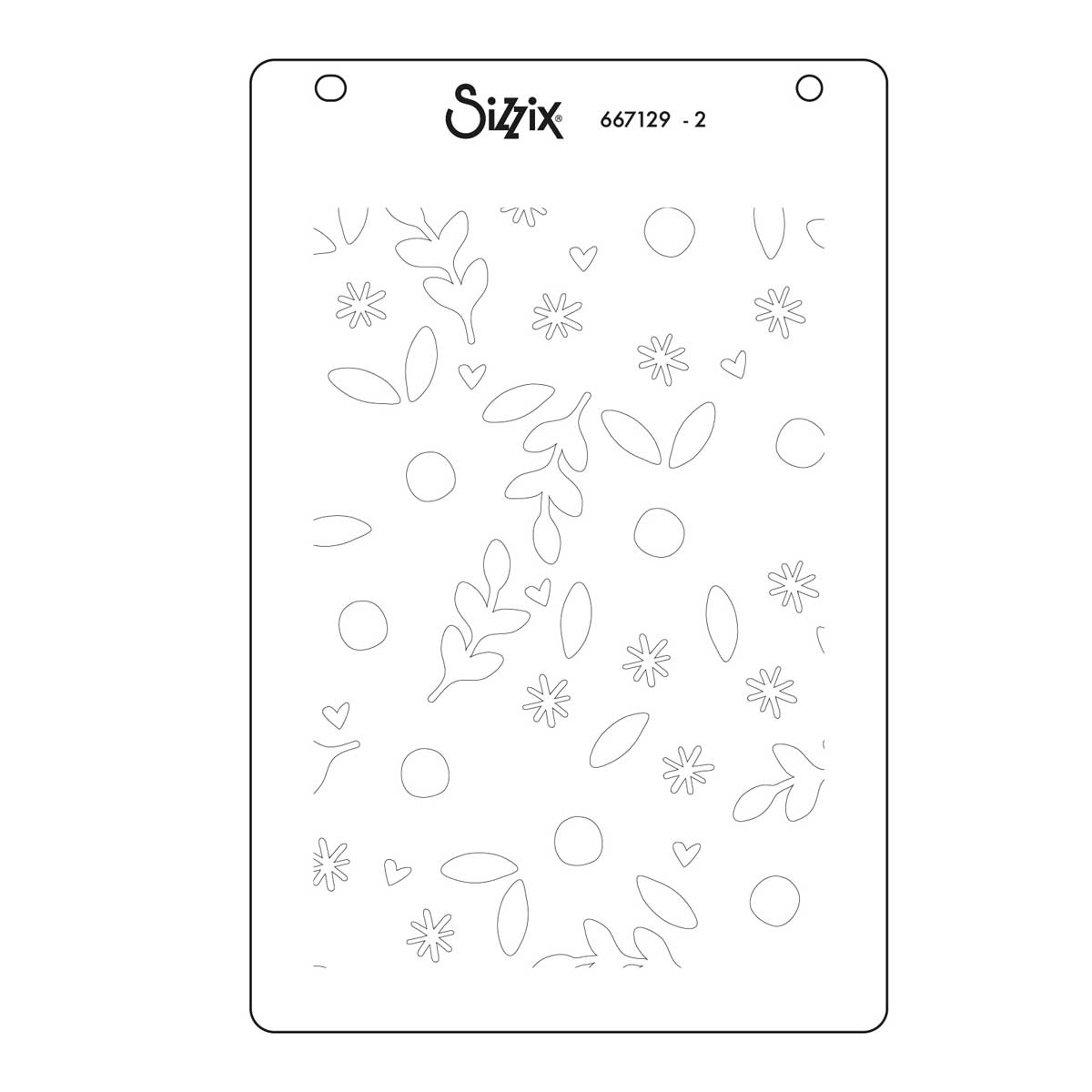 Sizzix 25th Birthday Collection - Catherine Pooler Designs Stencils & Thinlits - Let's Eat Cake! [667129] - Image 4