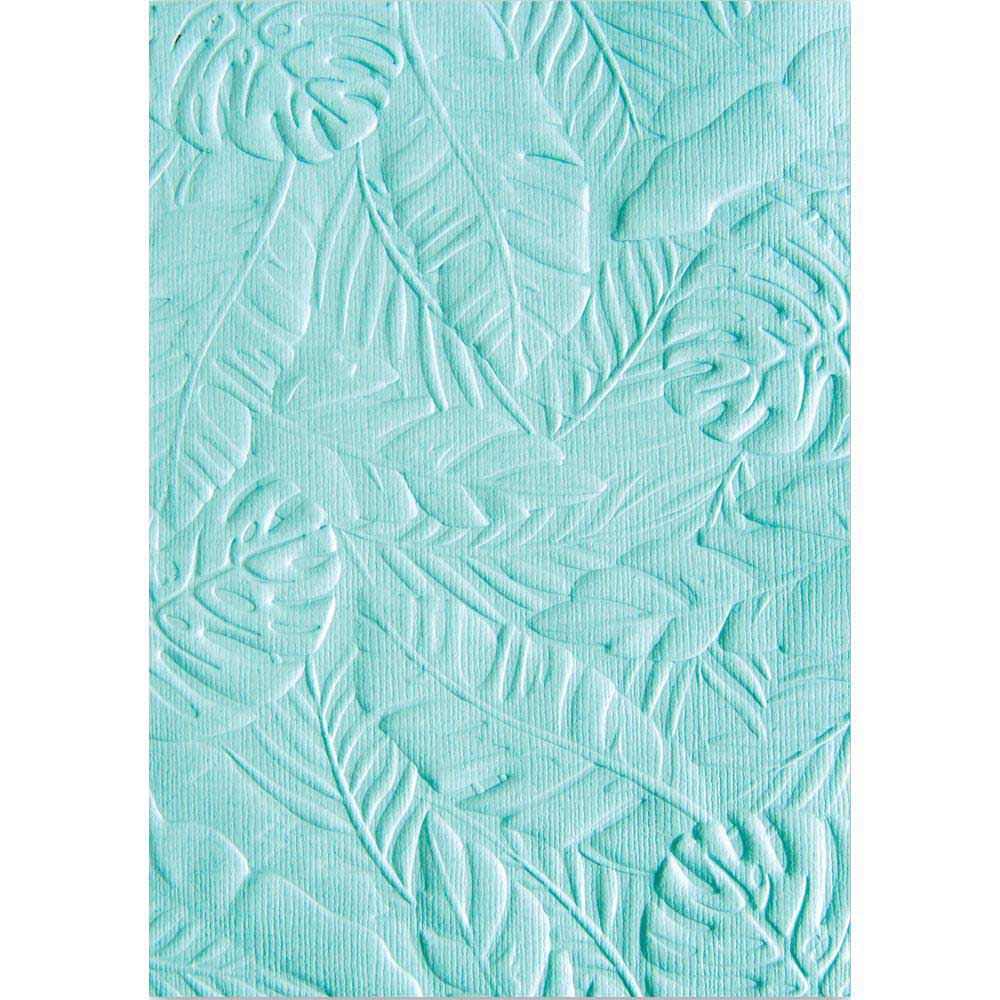 Sizzix 3D Textured Impressions By Courtney Chilson - Tropical Leaves [662827] - Image 2