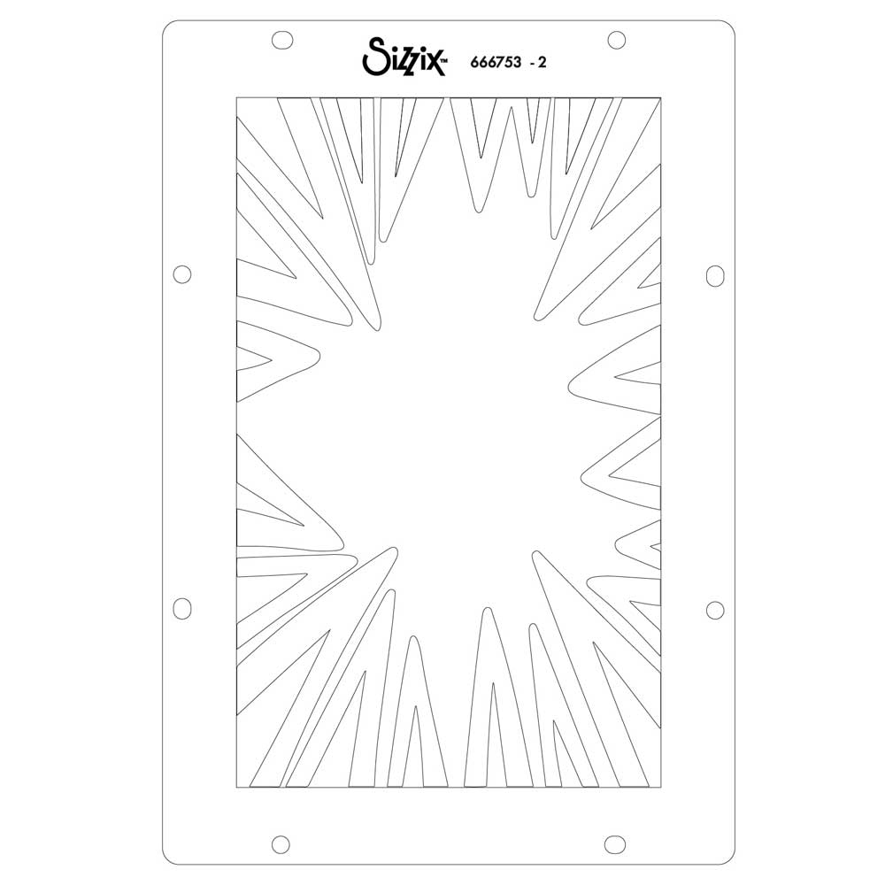 Sizzix Studio - Layered Stencil & Stamp Set - Ad Astra [666753] - Image 4