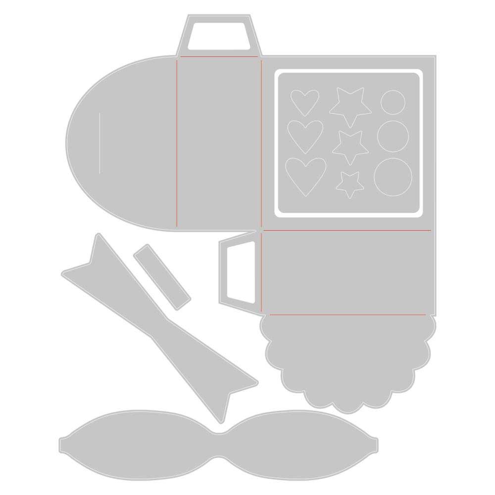 Sizzix Thinlits By Jennifer Ogborn - Treat Box [666488] - Image 2