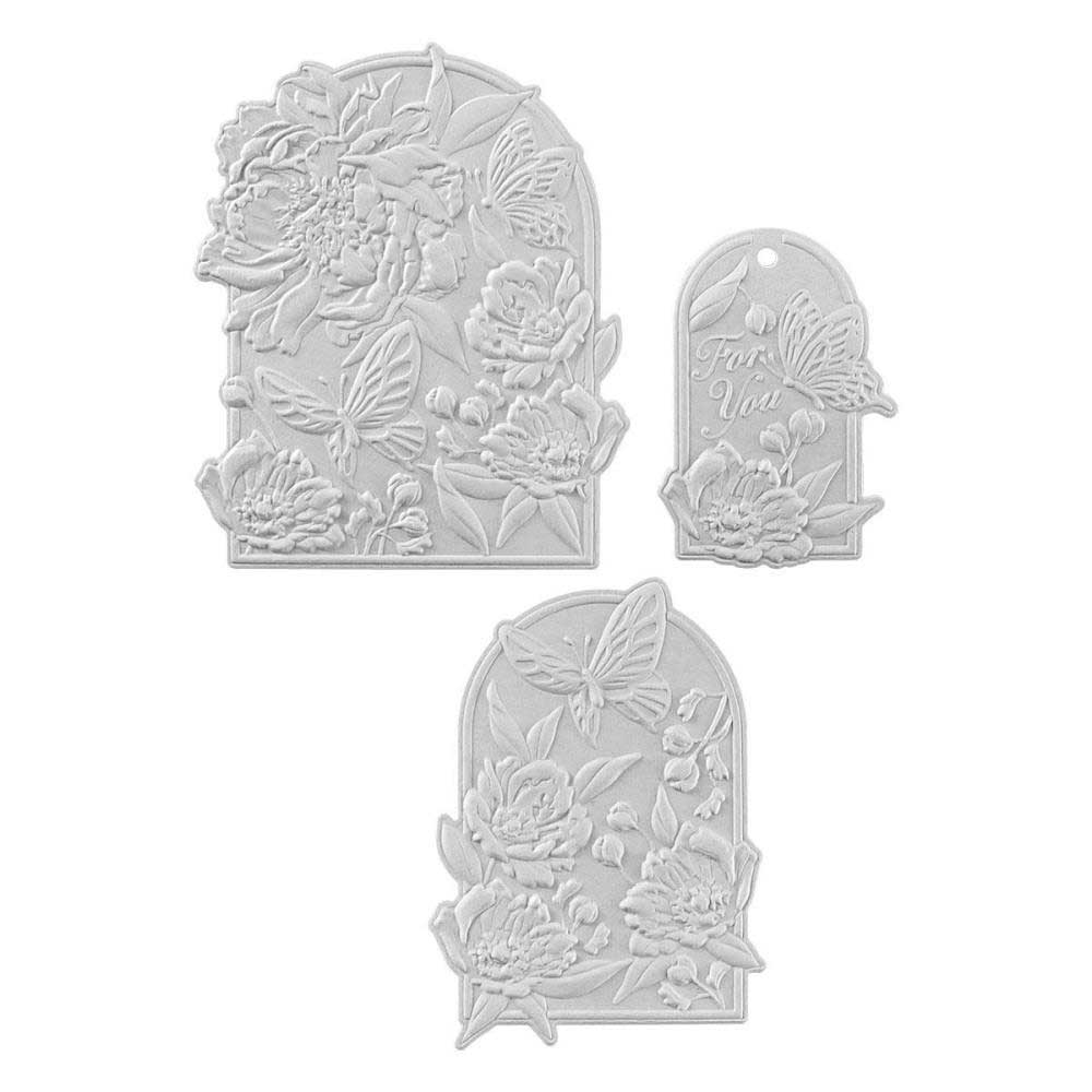 Spellbinders 3D Emboss & Cut Folder - Floral For You [E3D-082] - Image 2