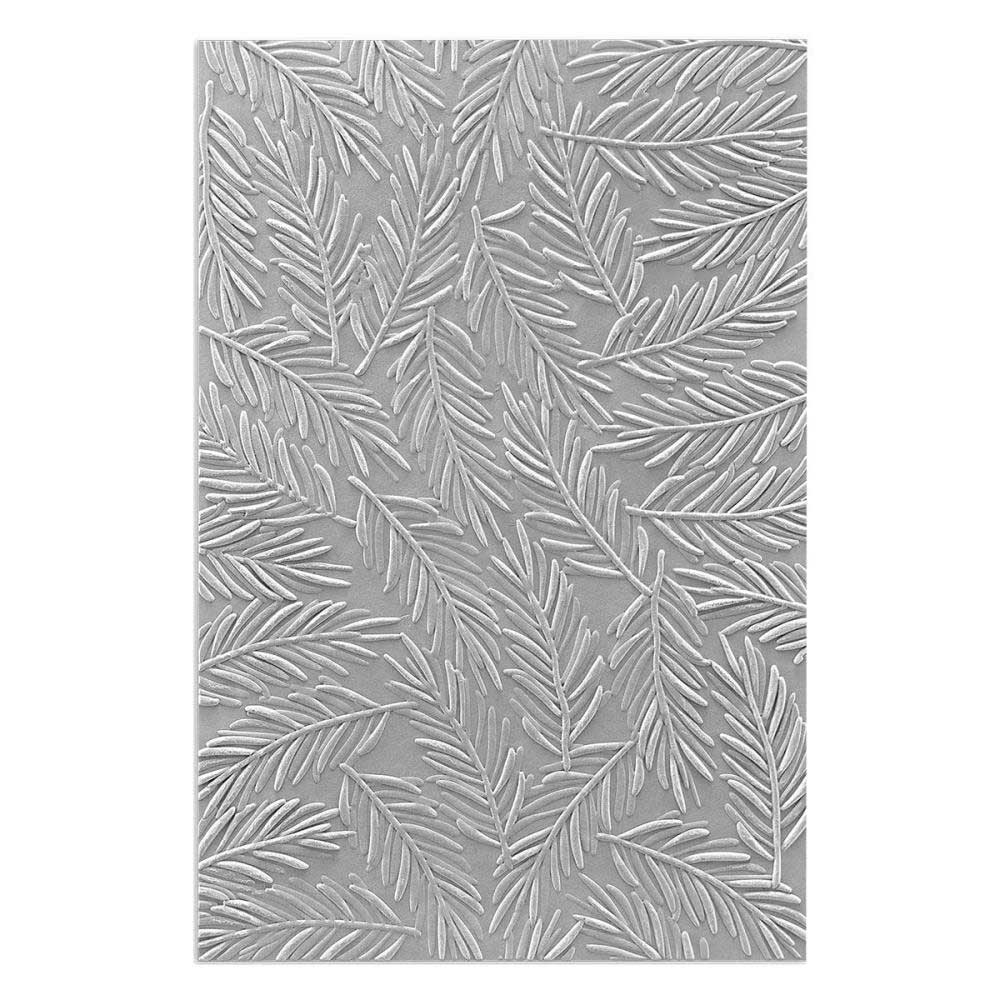 Spellbinders 3D Embossing Folder - Evergreen [E3D-061] - Image 2