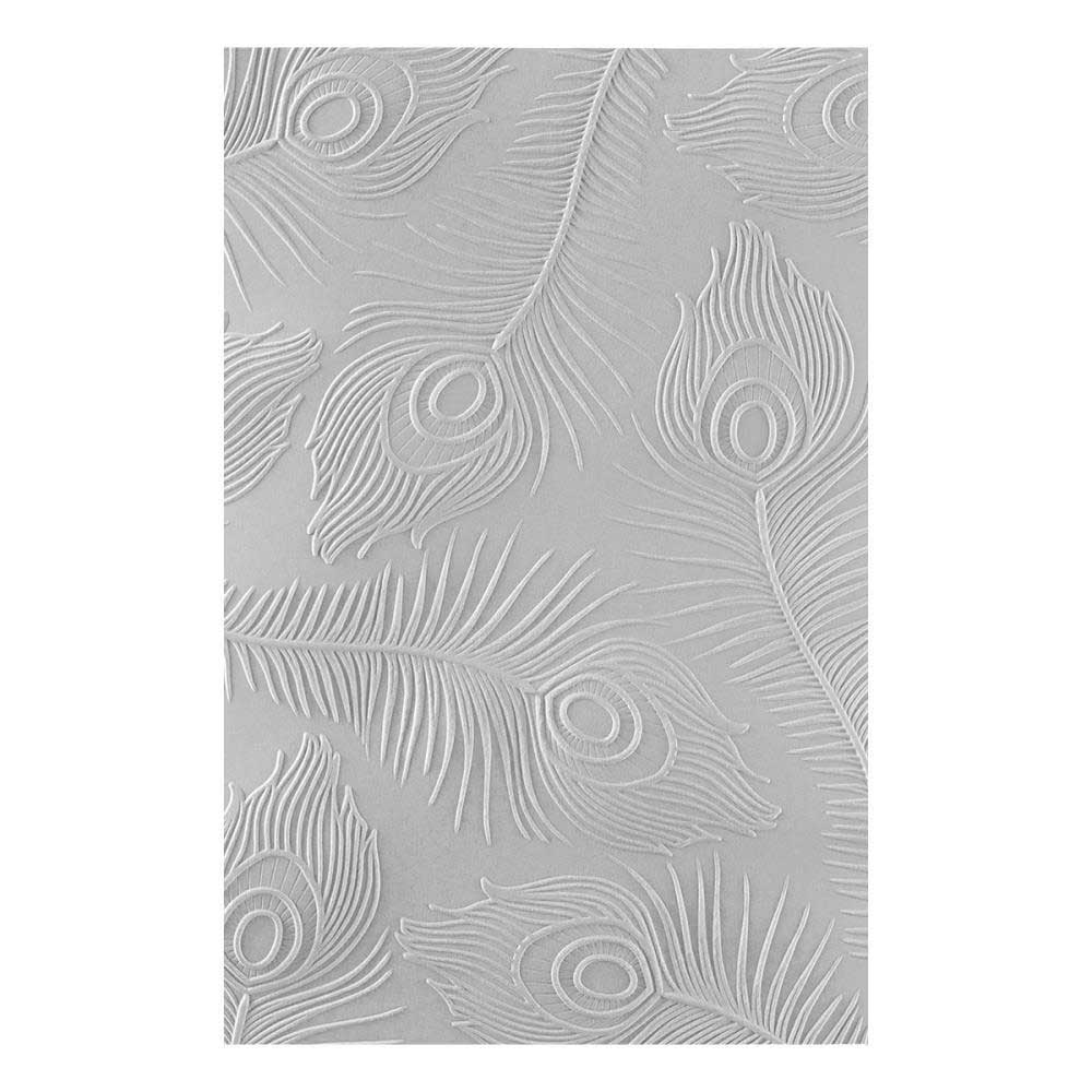 Spellbinders 3D Embossing Folder - Feather Flourish [E3D-095] - Image 2