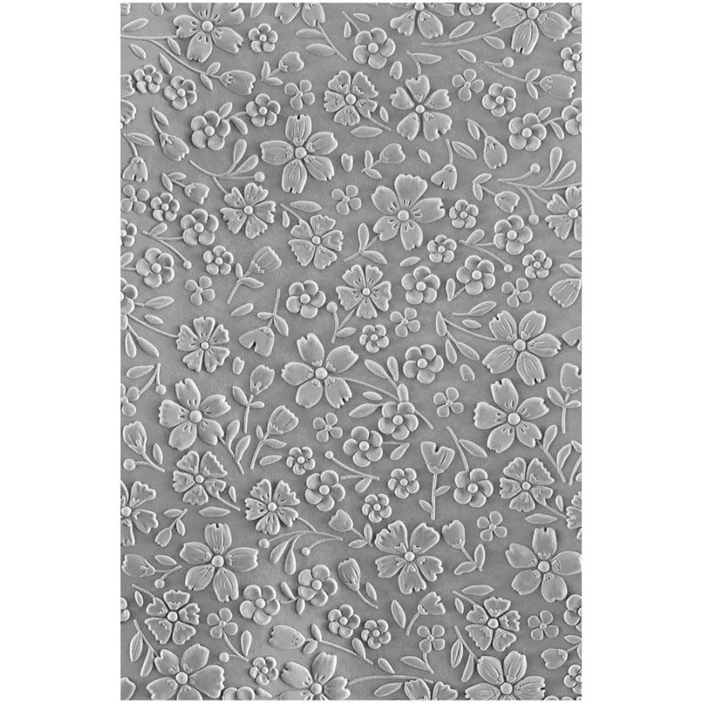 Spellbinders 3D Embossing Folder - Flower Frenzy [E3D-048] - Image 2