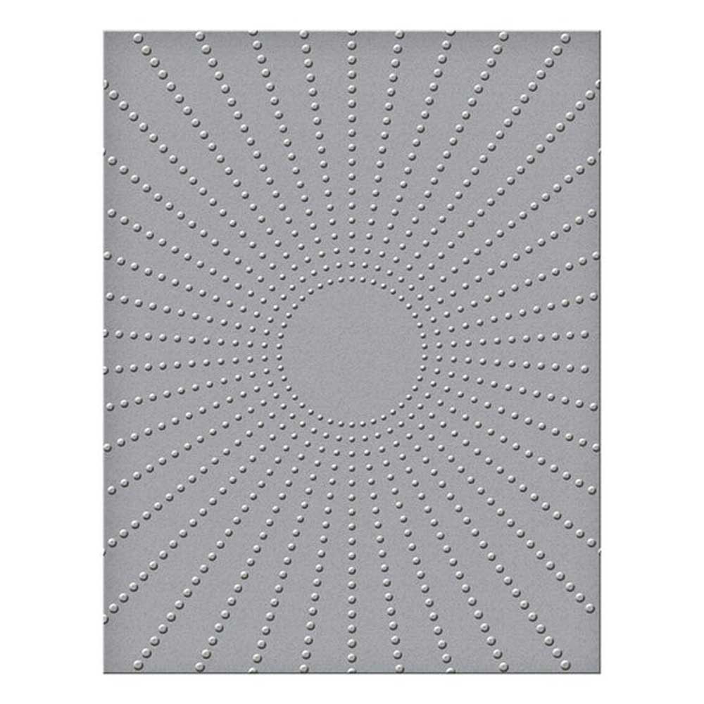 Spellbinders Detailed Embossing Folder - Sun Rays [SES-021] - Image 2