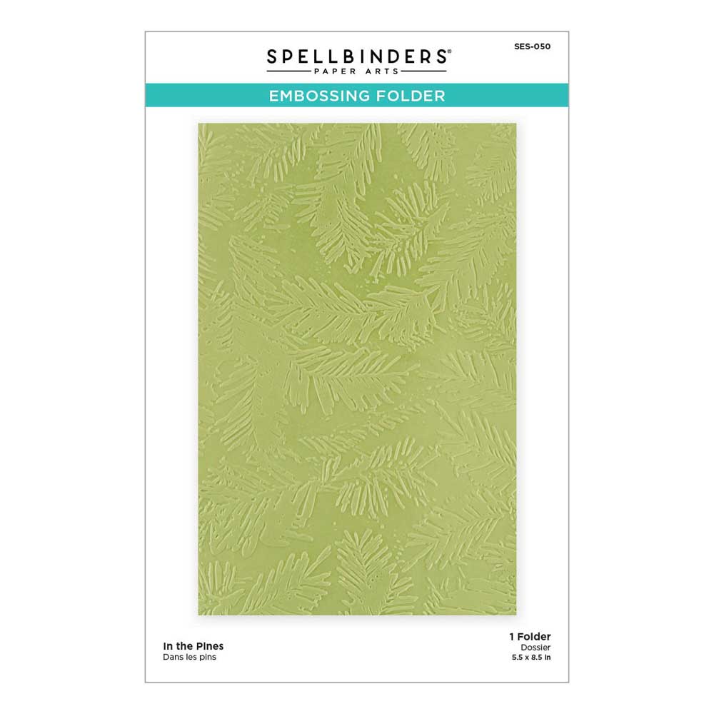 Spellbinders Embossing Folder - In The Pines [SES-050]