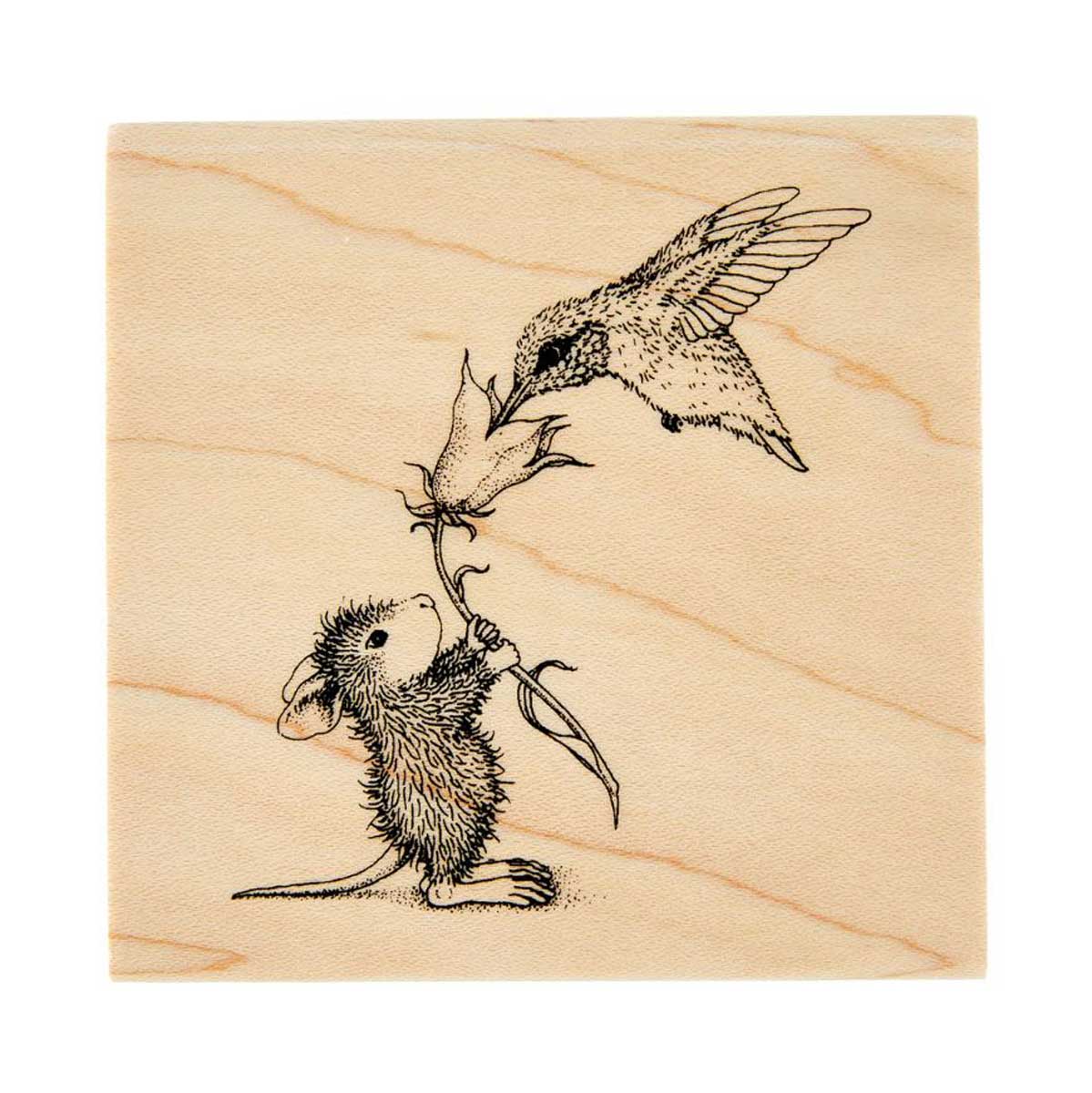Spellbinders / House Mouse Wood Mounted Stamp - Sweet Nectar [HMW-031]