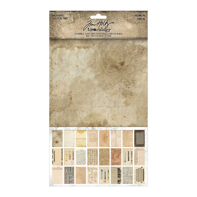 Tim Holtz Idea-ology Collage Paper Photographic TH94319