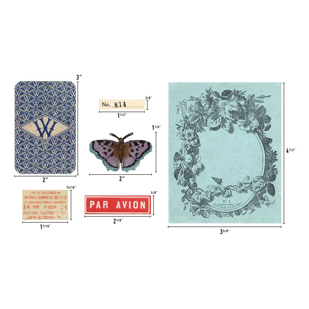Spring 2023 Idea-ology by Tim Holtz - [TH94317] Ephemera - Palette - Image 3