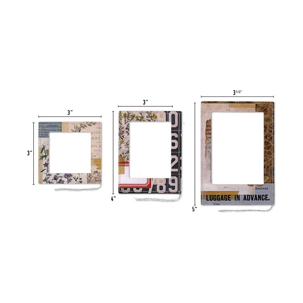 Spring 2023 Idea-ology by Tim Holtz - [TH94318] Layer Frames - Collage - Image 3