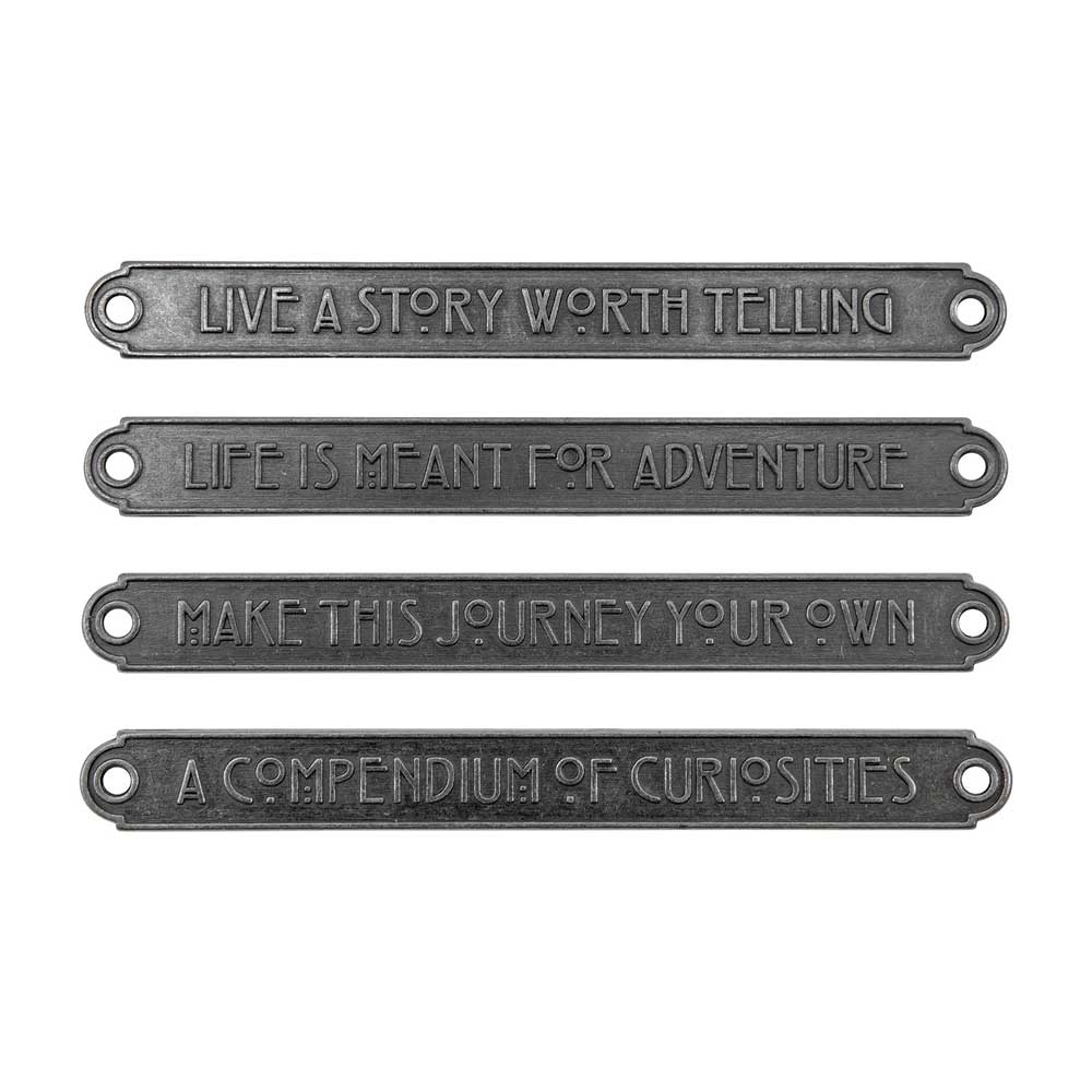 Spring 2023 Idea-ology by Tim Holtz - [TH94329] Word Plaques Large - Image 2