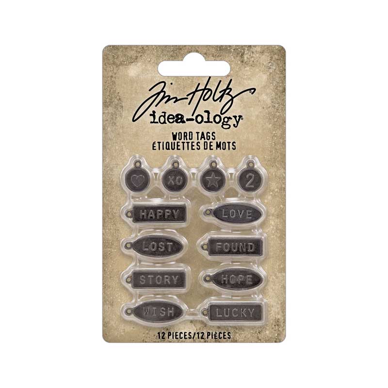 Spring 2023 Idea-ology by Tim Holtz - [TH94330] Word Tags