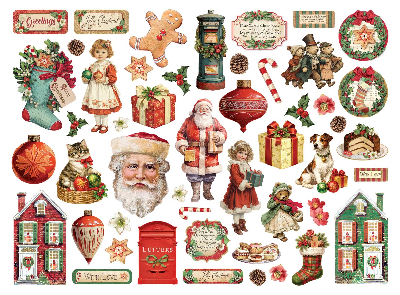 Stamperia 2026 Classic Christmas Collection - Die Cuts [DFLDC137] - Image 2