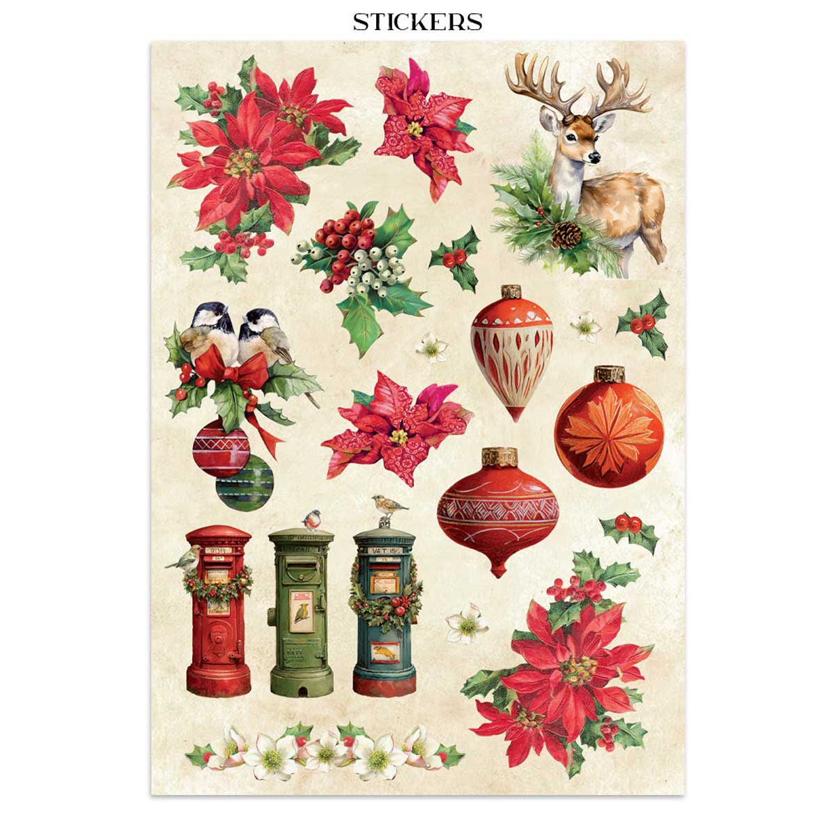 Stamperia 2026 Classic Christmas Collection - Junk Journal [SBJK23] - Image 10