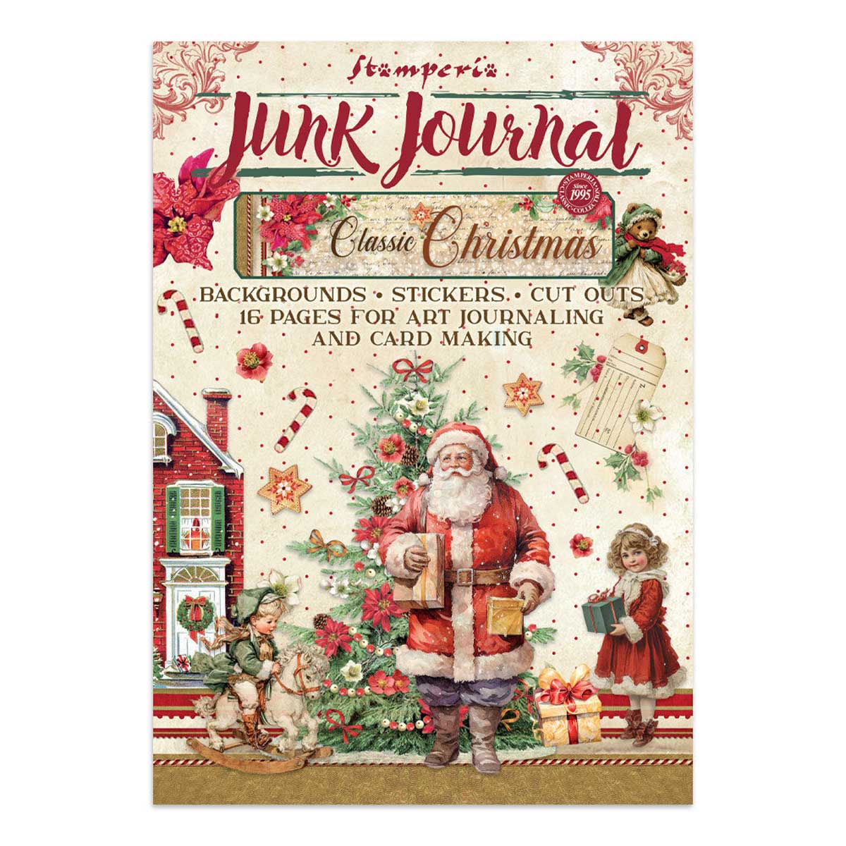 Stamperia 2026 Classic Christmas Collection - Junk Journal [SBJK23]