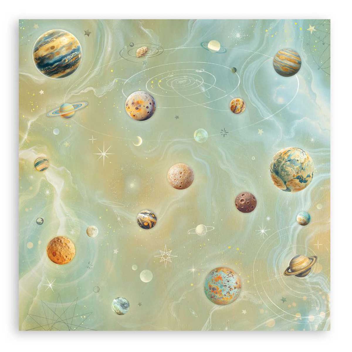 Stamperia A New Beginning Collection - 12" x 12" Maxi Paper Pad [SBBXLB35] - Image 19