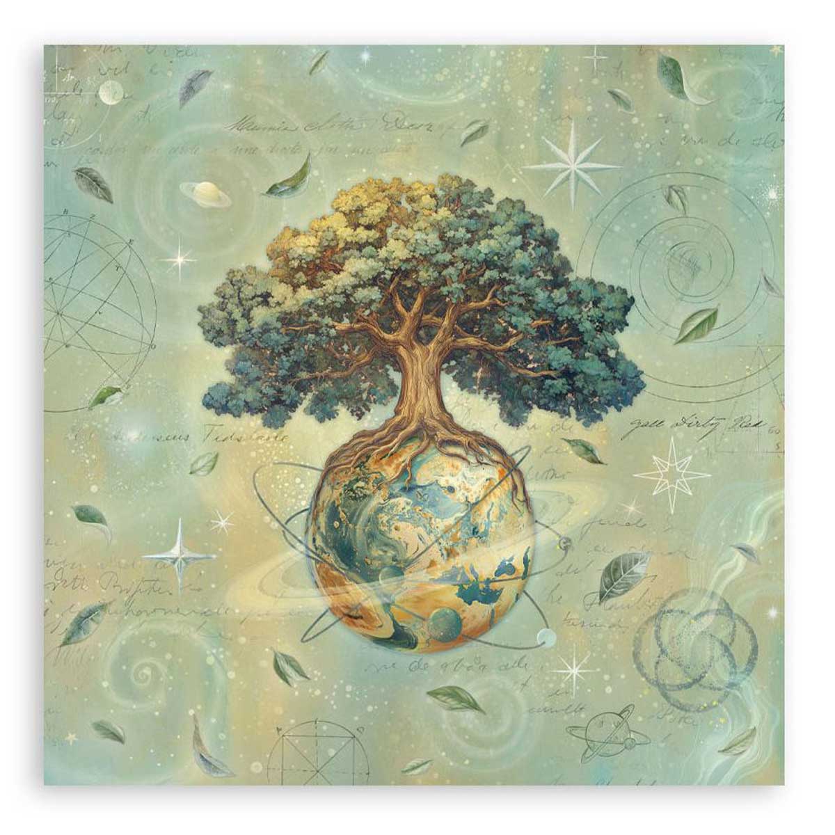 Stamperia A New Beginning Collection - 12" x 12" Maxi Paper Pad [SBBXLB35] - Image 7