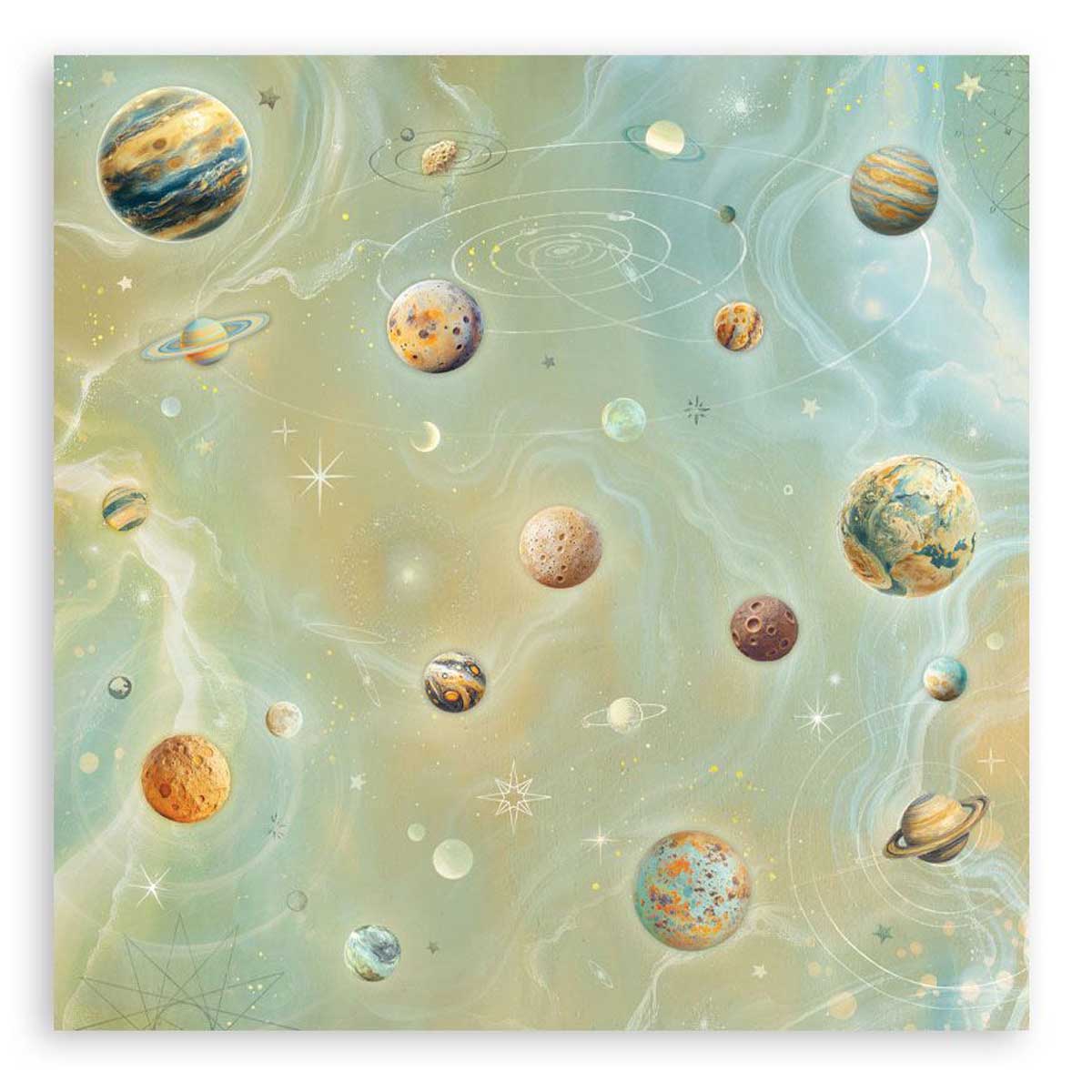 Stamperia A New Beginning Collection - 8" x 8" Maxi Paper Pad [SBBSXB23] - Image 19