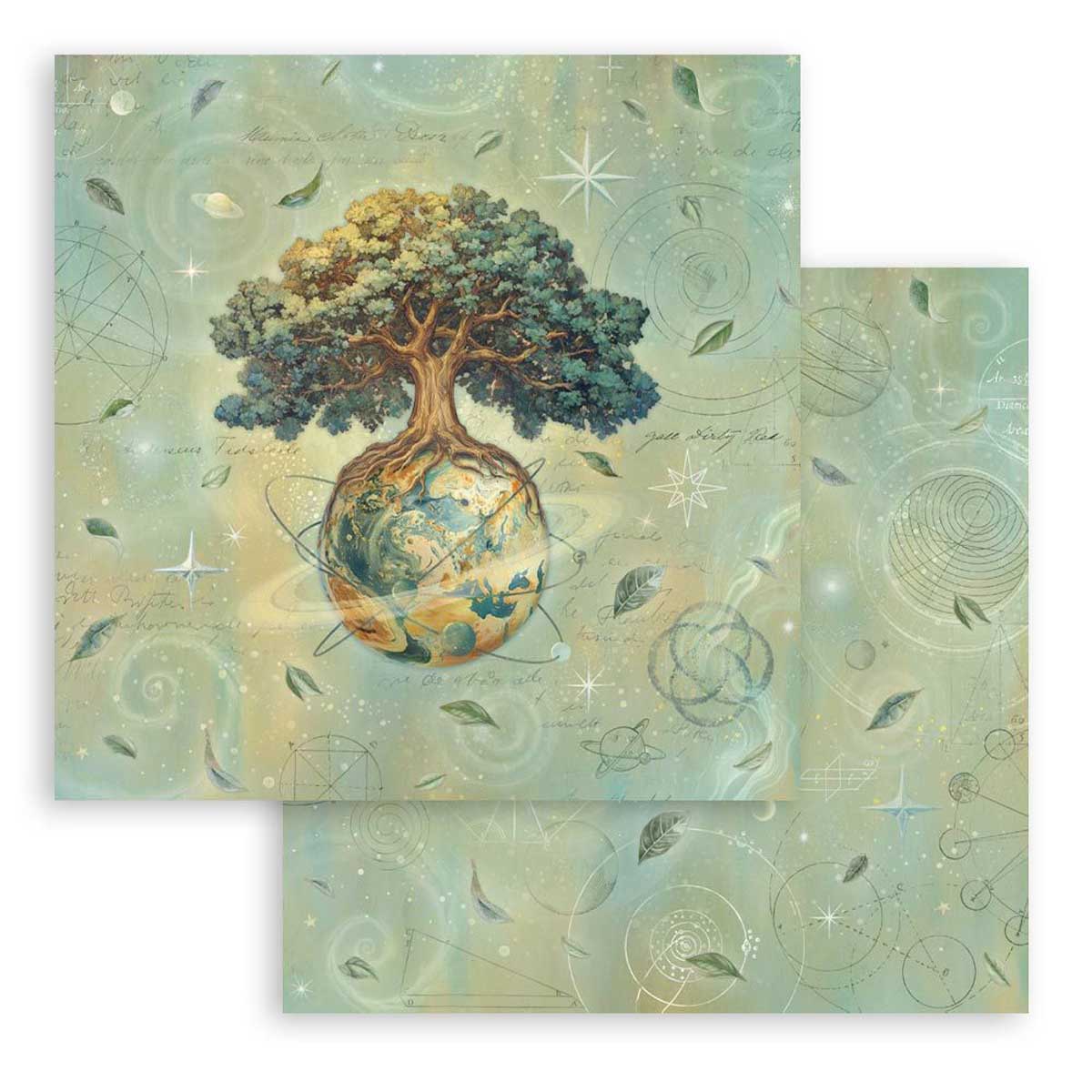 Stamperia A New Beginning Collection - 8" x 8" Paper Pad [SBBS140] - Image 12