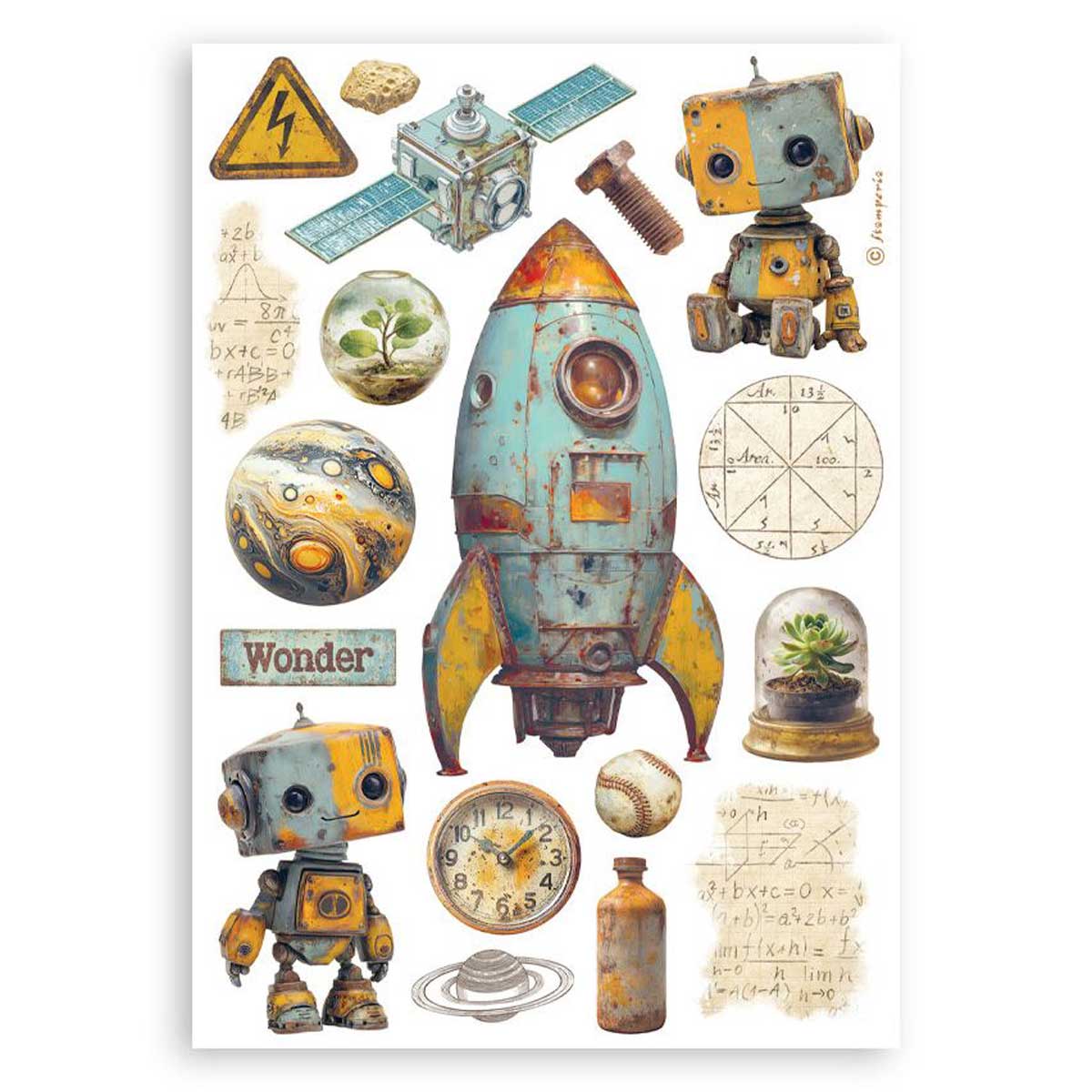 Stamperia A New Beginning Collection - A5 Washi Pad [SBW31] - Image 5