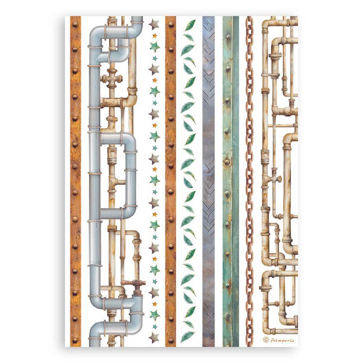 Stamperia A New Beginning Collection - A5 Washi Pad [SBW31] - Image 8