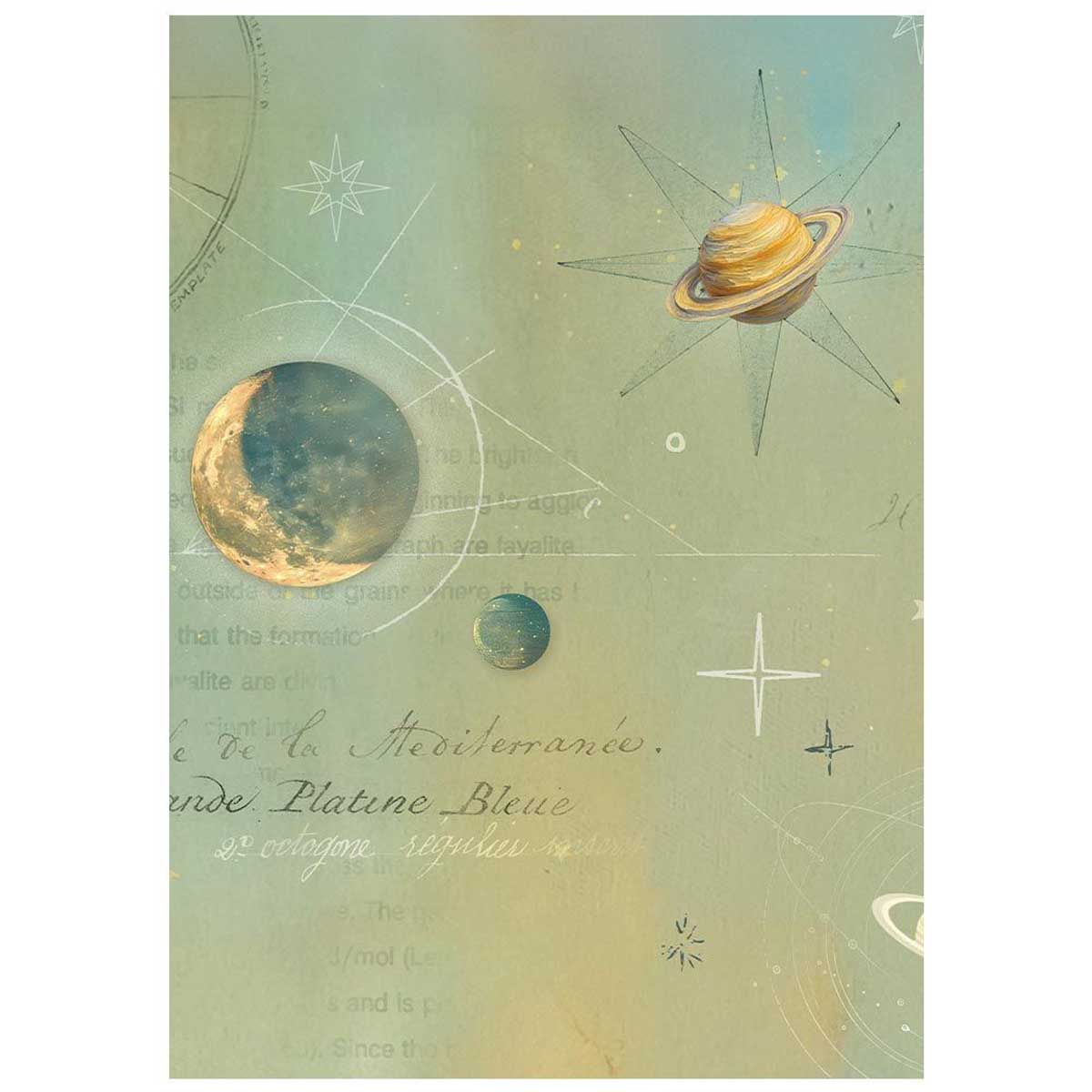 Stamperia A New Beginning Collection - A6 Rice Paper Backgrounds [DFSAK6052] - Image 9