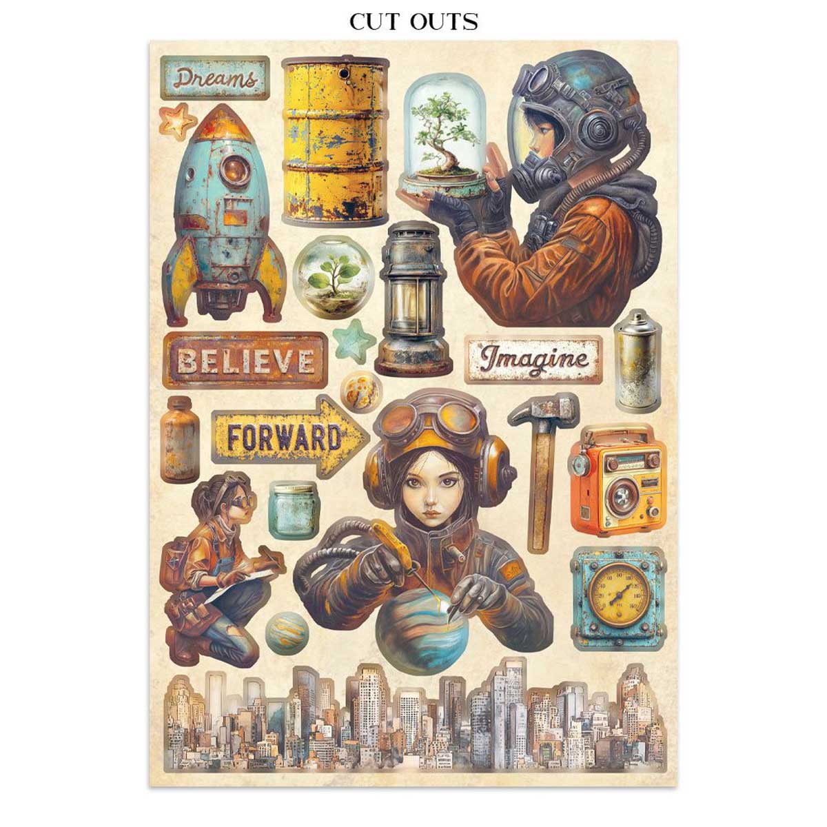 Stamperia A New Beginning Collection - Junk Journal [SBJK16] - Image 8