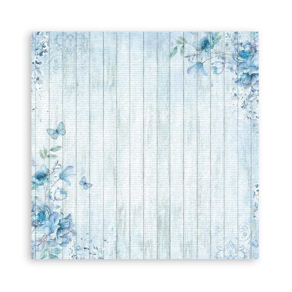 Stamperia Blue Land & Roseland Collection - Fabric [SBPLT15] - Image 4