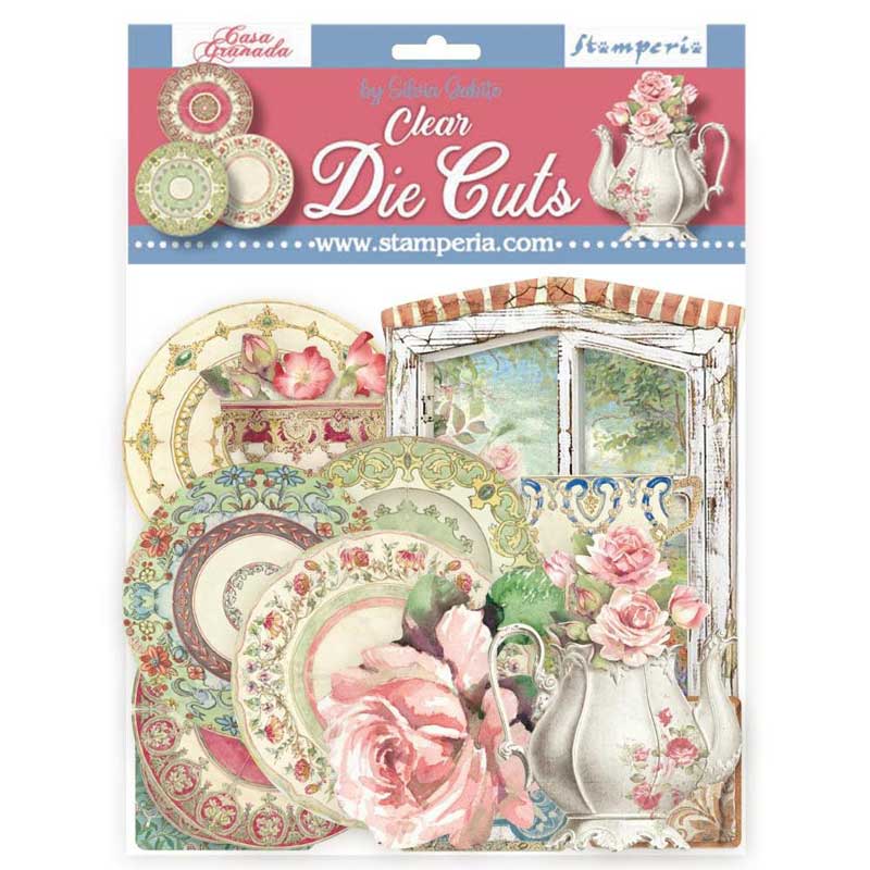 Stamperia Casa Granada Collection Clear Die Cuts [DFLCP22]