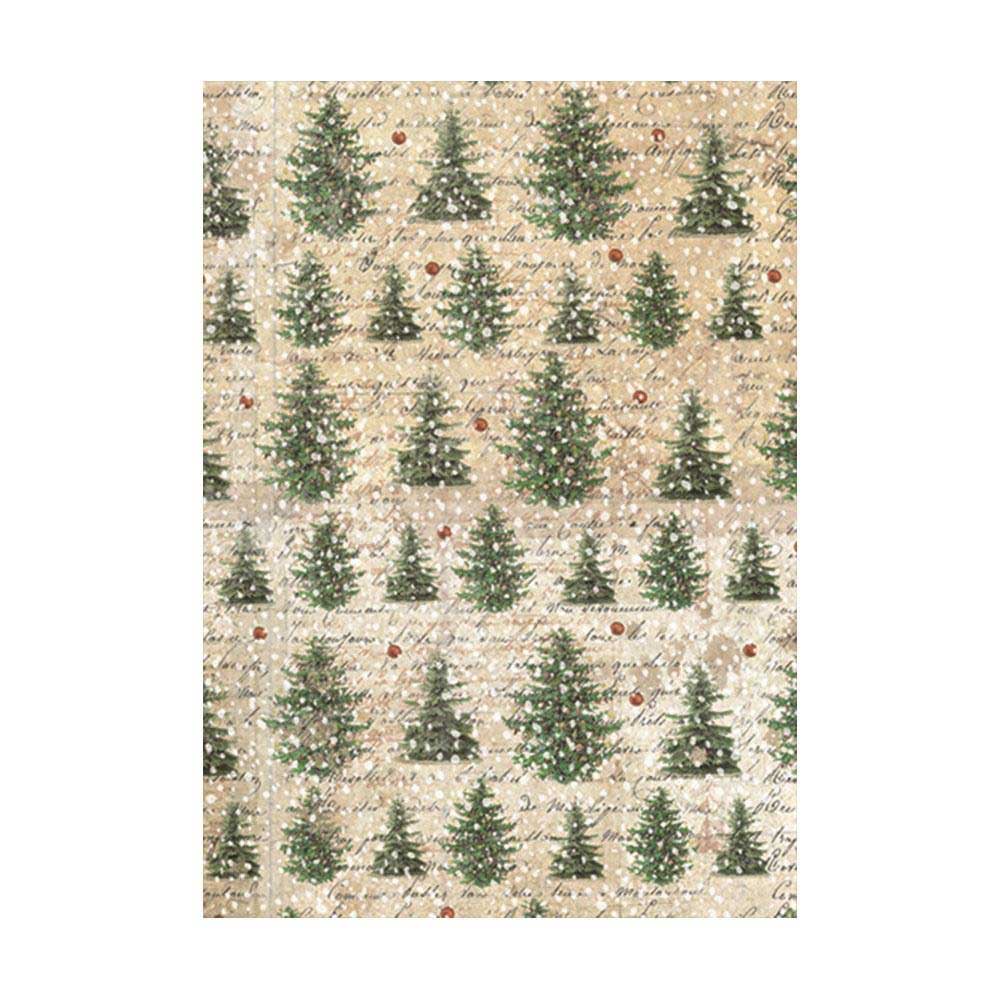 Stamperia Classic Christmas Collection - A6 Rice Paper Backgrounds [DFSAK6028] - Image 6