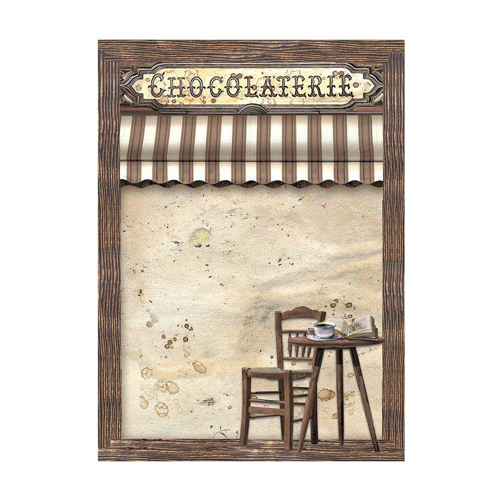 Stamperia Coffee & Chocolate Collection - A6 Rice Paper Backgrounds [DFSAK6012] - Image 3