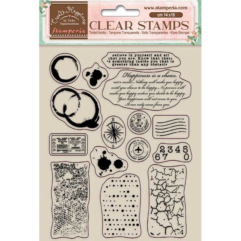 Dot Journaling Clear Stamp Set