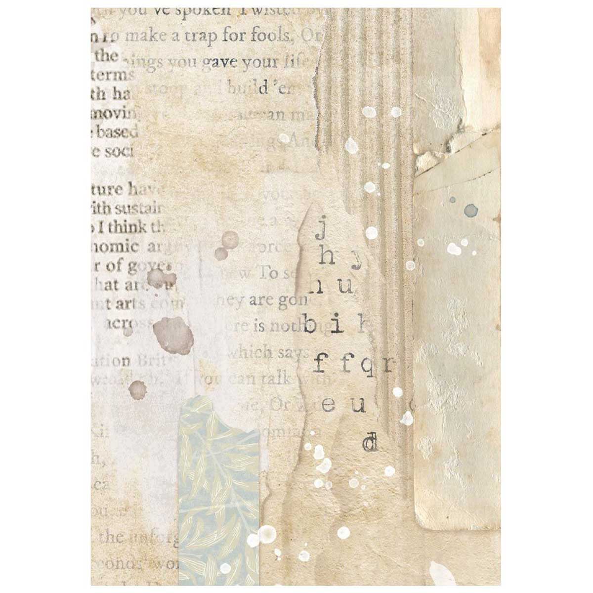 Stamperia Create Happiness Secret Diary Collection - A6 Rice Paper Backgrounds [DFSAK6051] - Image 2