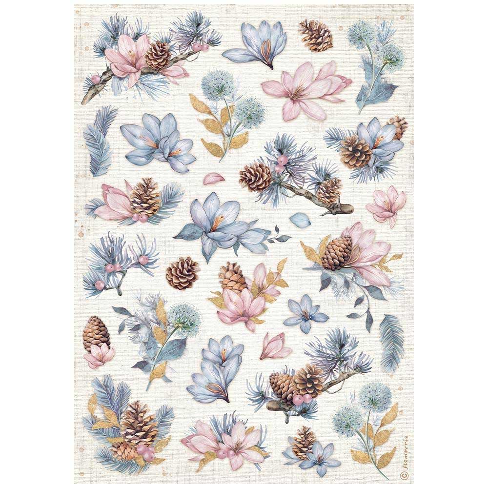 Stamperia Dewdrops Collection - A4 Rice Paper Selection [DFSA4XDD] - Image 6