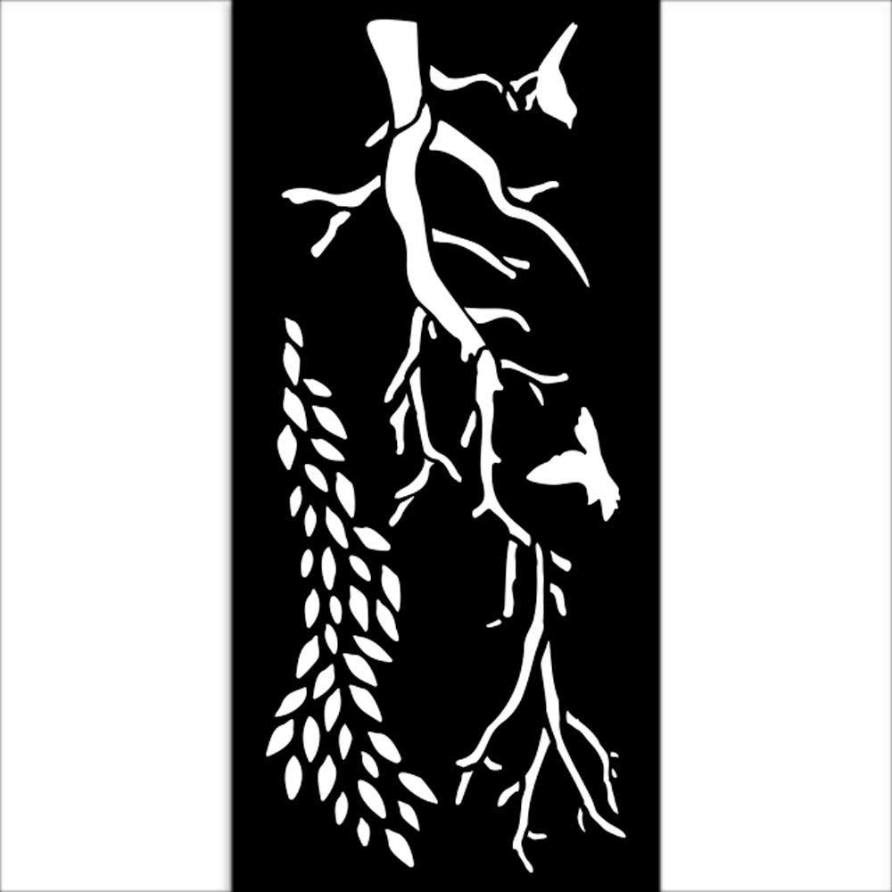 Stamperia Dewdrops Collection - Media Stencil - Branches [KSTDL106] - Image 2