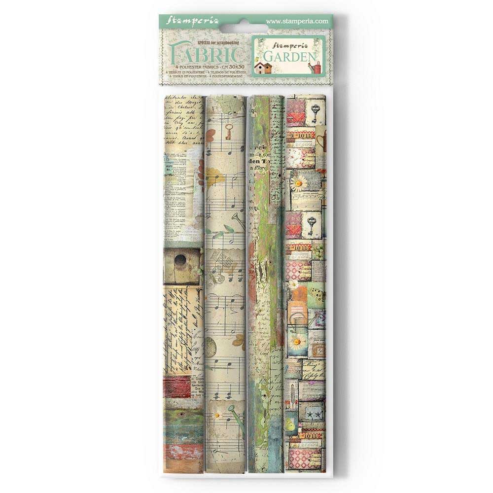 Stamperia Garden Collection - Fabric [SBPLT27]