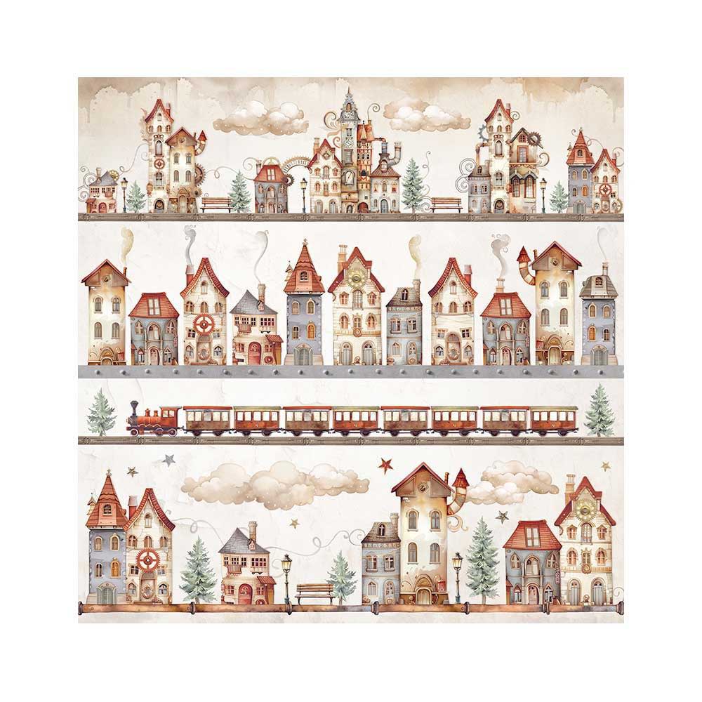 Stamperia Gear Up For Christmas Collection - Fabric [SBPLT32] - Image 4